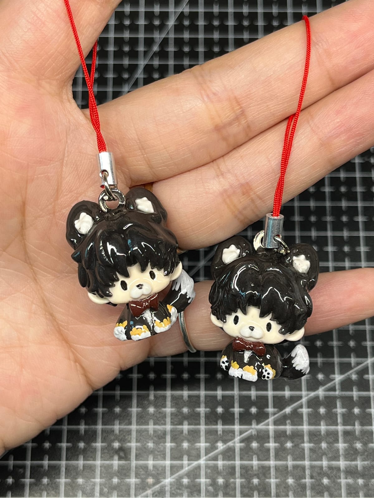 Chibi Pet Phone Charm / Key Chain 