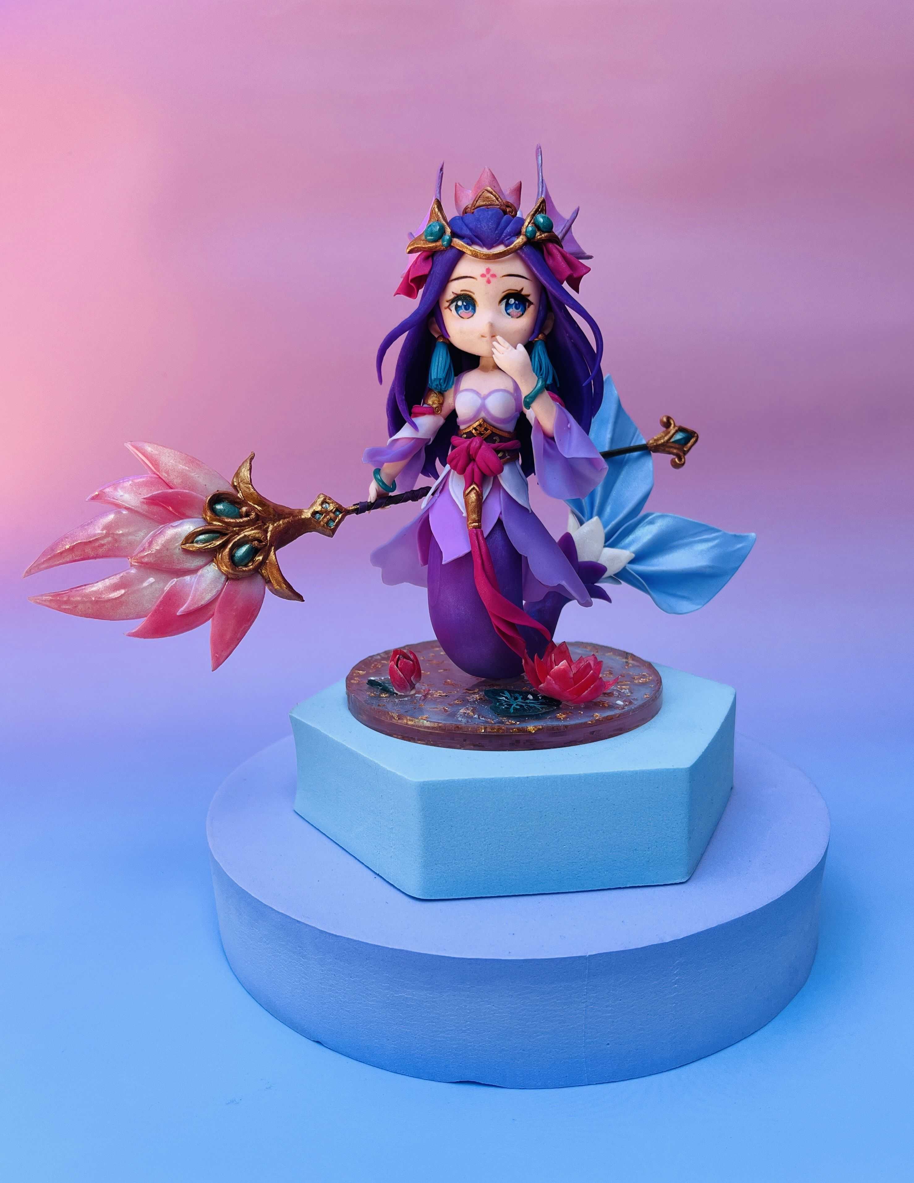 Mystical Mermaid Mage Figurine